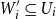 upper W prime Subscript i Baseline subset of or equal to upper U Subscript i