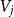 upper V Subscript j