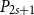 upper P Subscript 2 s plus 1