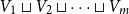 upper V 1 square cup upper V 2 square cup midline horizontal ellipsis square cup upper V Subscript m