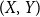 left parenthesis upper X comma upper Y right parenthesis