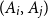 left parenthesis upper A Subscript i Baseline comma upper A Subscript j Baseline right parenthesis