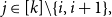 j element of left bracket k right bracket minus StartSet i comma i plus 1 EndSet comma