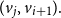 left parenthesis v Subscript j Baseline comma v Subscript i plus 1 Baseline right parenthesis period
