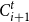upper C Subscript i plus 1 Superscript t