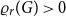 rho Subscript r Baseline left parenthesis upper G right parenthesis greater than 0