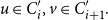 u element of upper C Subscript i Superscript prime Baseline comma v element of upper C Subscript i plus 1 Superscript prime Baseline period