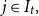 j element of upper I Subscript t Baseline comma