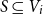 upper S subset of or equal to upper V Subscript i
