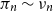 pi Subscript n Baseline tilde nu Subscript n