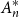 upper A Subscript n Superscript asterisk