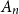 upper A Subscript n