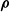 bold italic rho