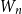 upper W Subscript n