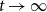t right arrow normal infinity