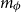 m Subscript phi