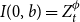 upper I left parenthesis 0 comma b right parenthesis equals upper Z Subscript t Superscript phi