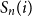 upper S Subscript n Baseline left parenthesis i right parenthesis