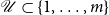 script upper U subset of StartSet 1 comma ellipsis comma m EndSet