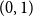left parenthesis 0 comma 1 right parenthesis