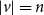 StartAbsoluteValue v EndAbsoluteValue equals n