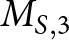 dollar sign MS comma 3 dollar sign