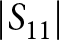 dollar sign vertical bar upper S 11 vertical bar dollar sign