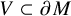 upper V subset of partial differential upper M