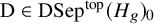 normal upper D element of backslash text upper D upper S e p Superscript t o p Baseline left parenthesis upper H Subscript g Baseline right parenthesis Subscript 0