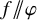 f slash backslash exclamation mark backslash exclamation mark slash phi