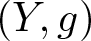 dollar sign left parenthesis upper Y comma g right parenthesis dollar sign