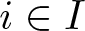dollar sign i element of upper I dollar sign