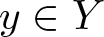 dollar sign y element of upper Y dollar sign