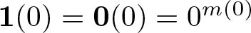 dollar sign 1 left parenthesis 0 right parenthesis equals 0 left parenthesis 0 right parenthesis equals 0 m left parenthesis 0 right parenthesis dollar sign