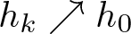 dollar sign hk up right arrow h 0 dollar sign