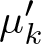 dollar sign mu k prime dollar sign