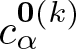 dollar sign c alpha 0 left parenthesis k right parenthesis dollar sign