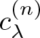 dollar sign c lamda left parenthesis n right parenthesis dollar sign