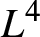 dollar sign upper L 4 dollar sign