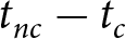 dollar sign tnc minus tc dollar sign