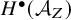 upper H Superscript bullet Baseline left parenthesis upper A Subscript upper Z Baseline right parenthesis