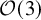 script upper O left parenthesis 3 right parenthesis