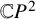 double struck upper C upper P squared