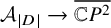 upper A Subscript StartAbsoluteValue upper D EndAbsoluteValue Baseline right arrow ModifyingAbove double struck upper C upper P squared With bar