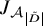 upper J Subscript upper A Sub Subscript StartAbsoluteValue upper D overtilde EndAbsoluteValue