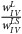 StartFraction w Subscript upper I upper V Superscript upper L Baseline Over w Subscript upper I upper V Superscript upper L upper S Baseline EndFraction