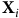 bold upper X Subscript i