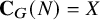 upper C Subscript upper G Baseline left parenthesis upper N right parenthesis equals upper X