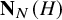 upper N Subscript upper N Baseline left parenthesis upper H right parenthesis