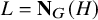 upper L equals upper N Subscript upper G Baseline left parenthesis upper H right parenthesis
